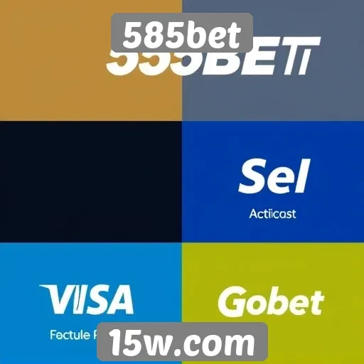 Métodos de pagamento no 585bet avaliados