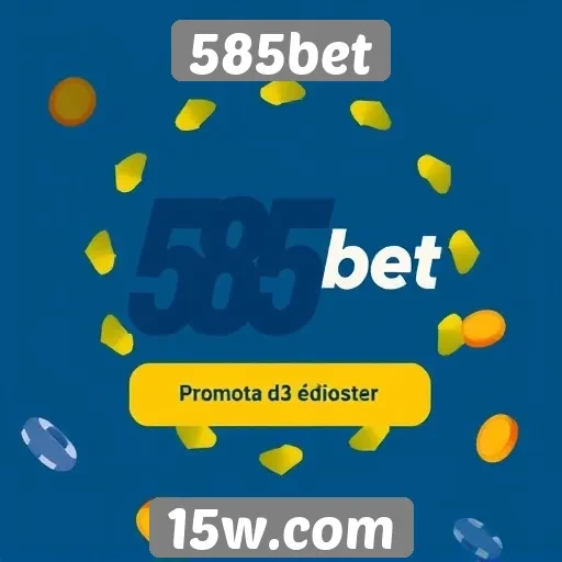 Promoções e bônus disponíveis na 585bet