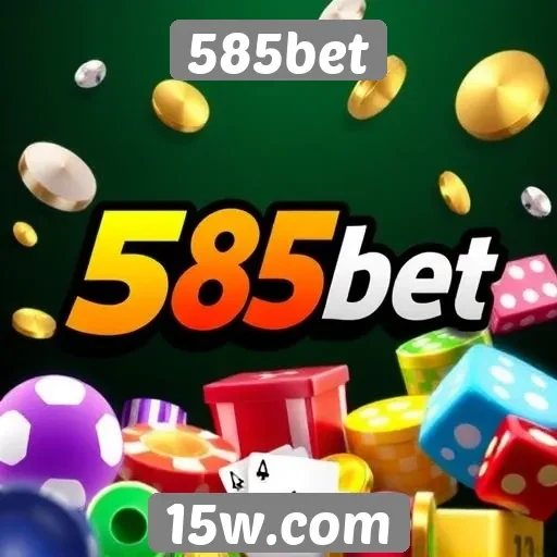 Variedade de jogos disponíveis na plataforma 585bet